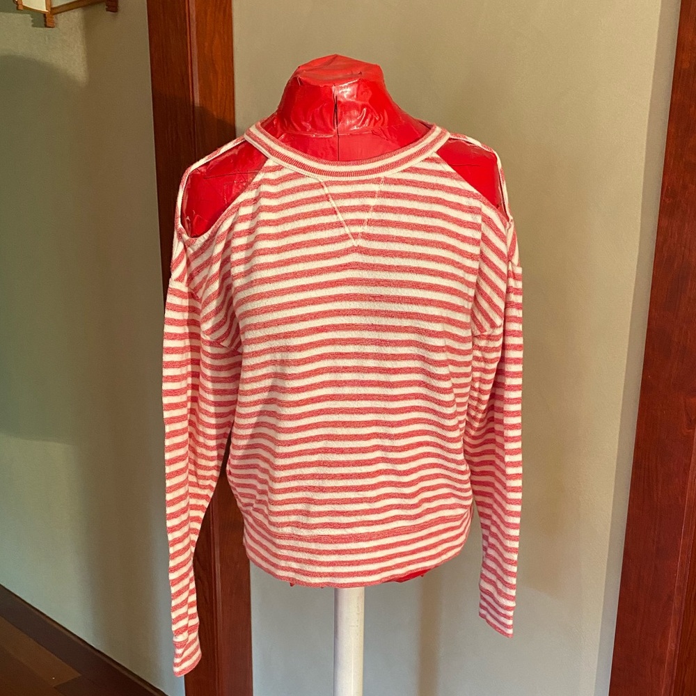 Bcbg maxazria cold shoulder sweater